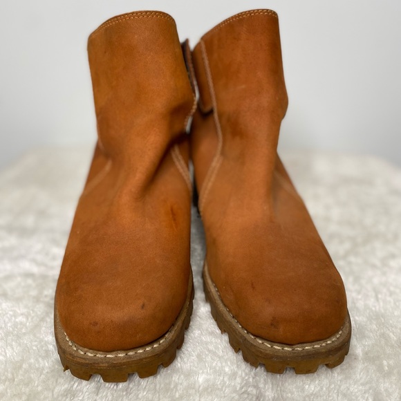 Durango Men’s Vintage Suede Moto Boots Size 10 - Picture 3 of 6